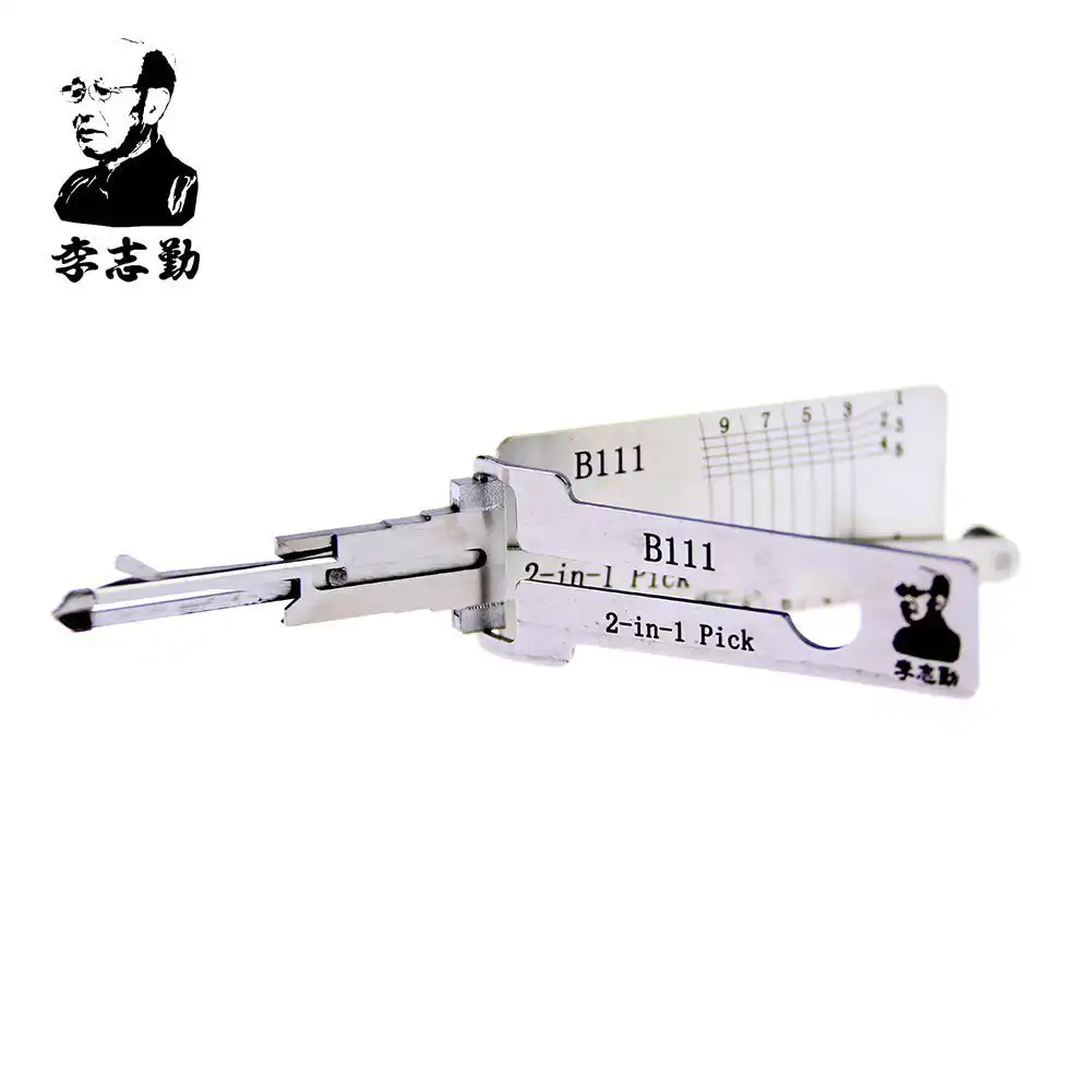 Classic Lishi B111 B106 (Warded) 2-in-1 Decoder and Pick for GM Z