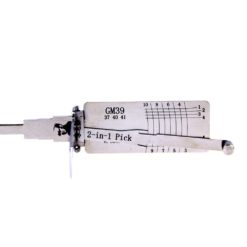 Classic Lishi GM39 2in1 Decoder and Pick