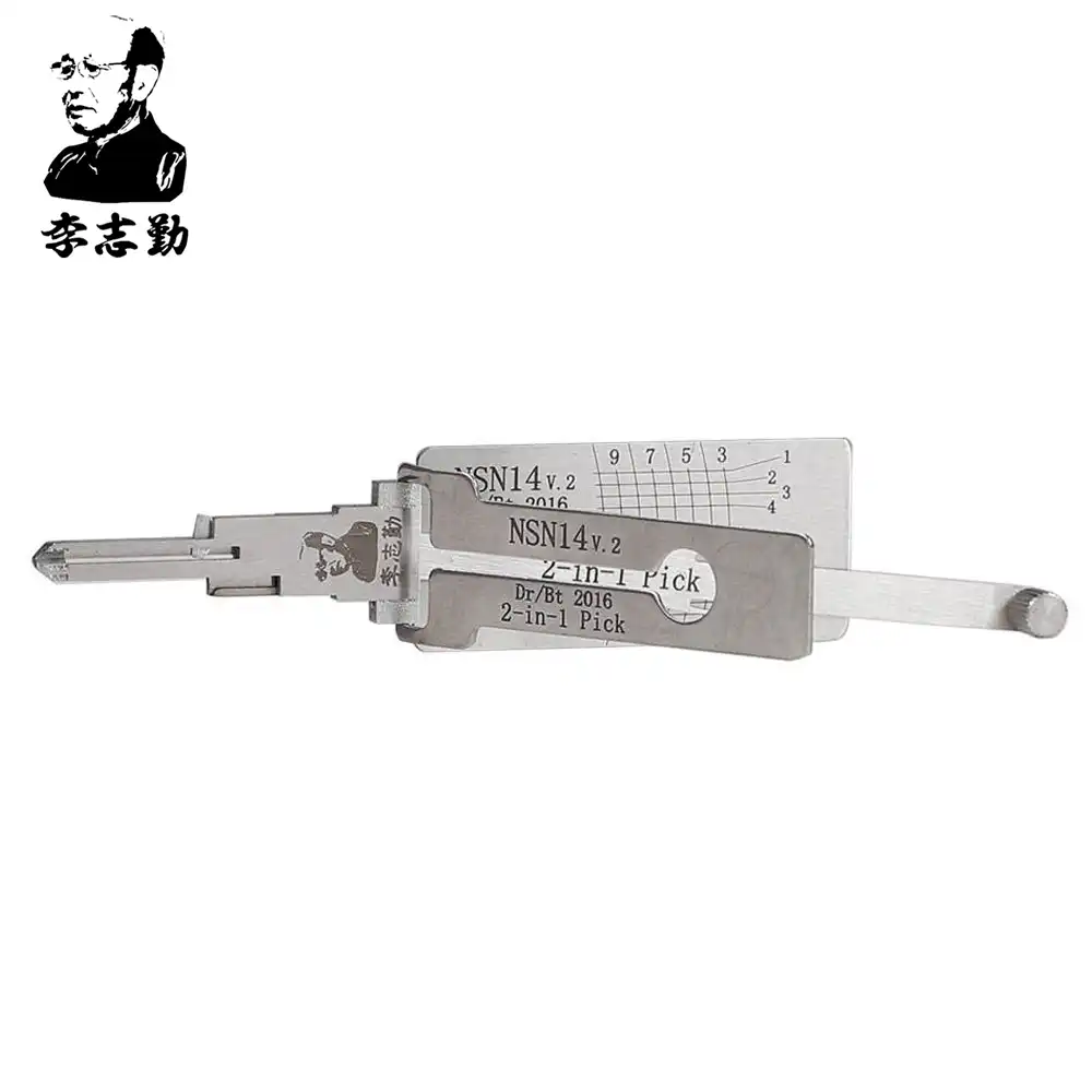 Classic Lishi NSN14 2-in-1 Decoder and Pick for NISSAN, INFINITI Classic Lishi NSN14 2-in-1 Decoder and Pick for NISSAN, INFINITI