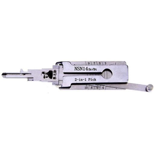Classic Lishi NSN14 2in1 Decoder and Pick for NISSAN, INFINITI