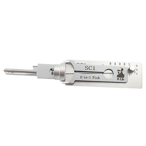 Classic Lishi SC1 2-in-1 Pick & Decoder for 5-Pin Schlage Keyway